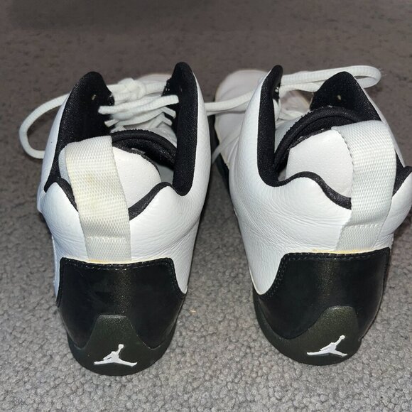 NIKE AIR JORDAN ENHANCER 2007 High Top Sneakers Kicks White/Black Like New 11.5 - Picture 10 of 14